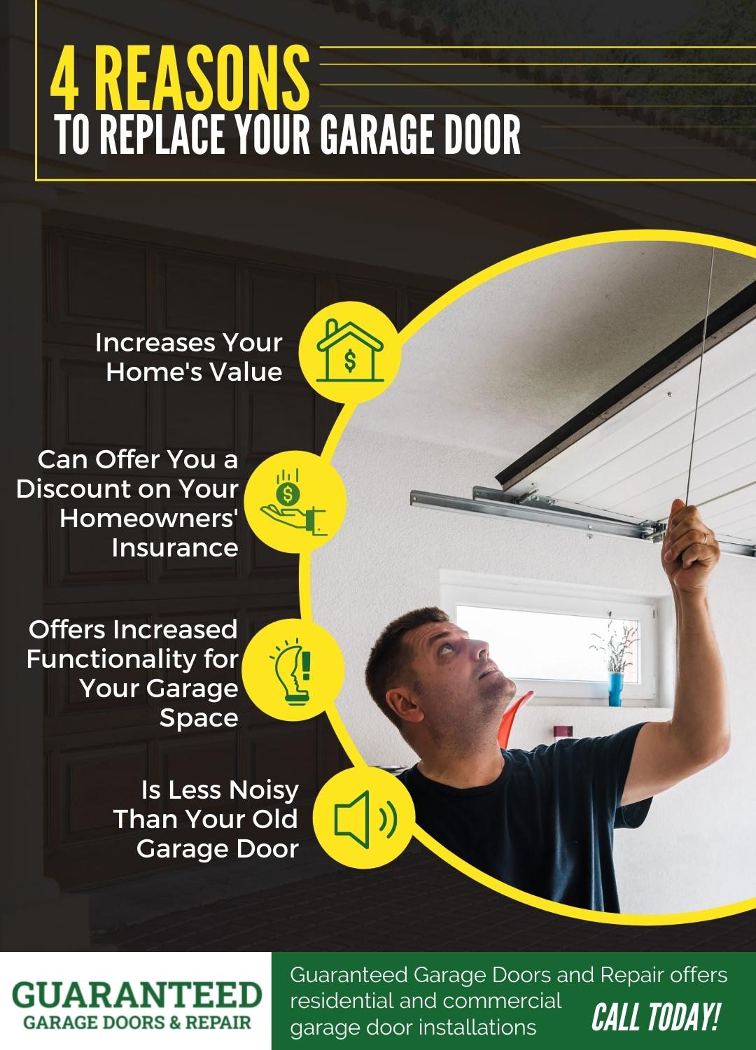 4 Reasons to Replace Your Garage Door