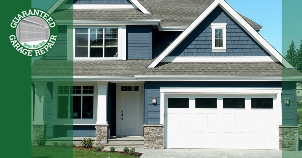 Image of a house with an attached garage