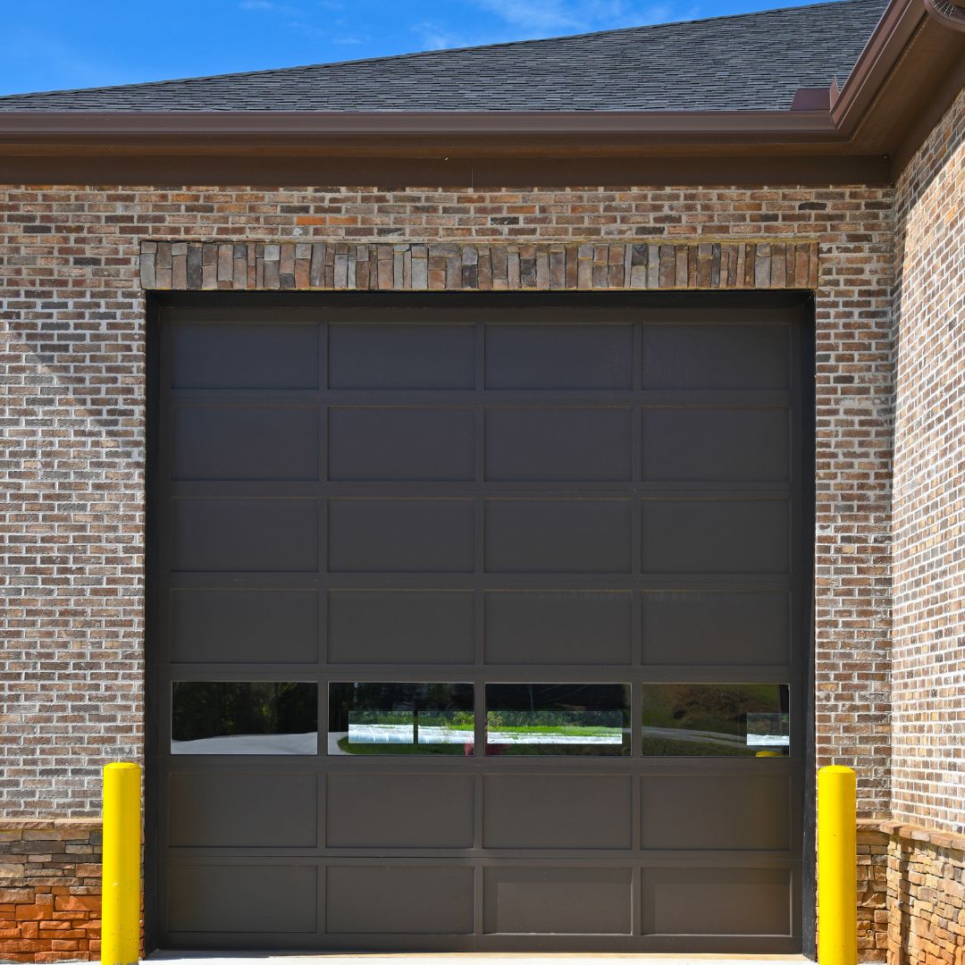 Commercial garage exterior
