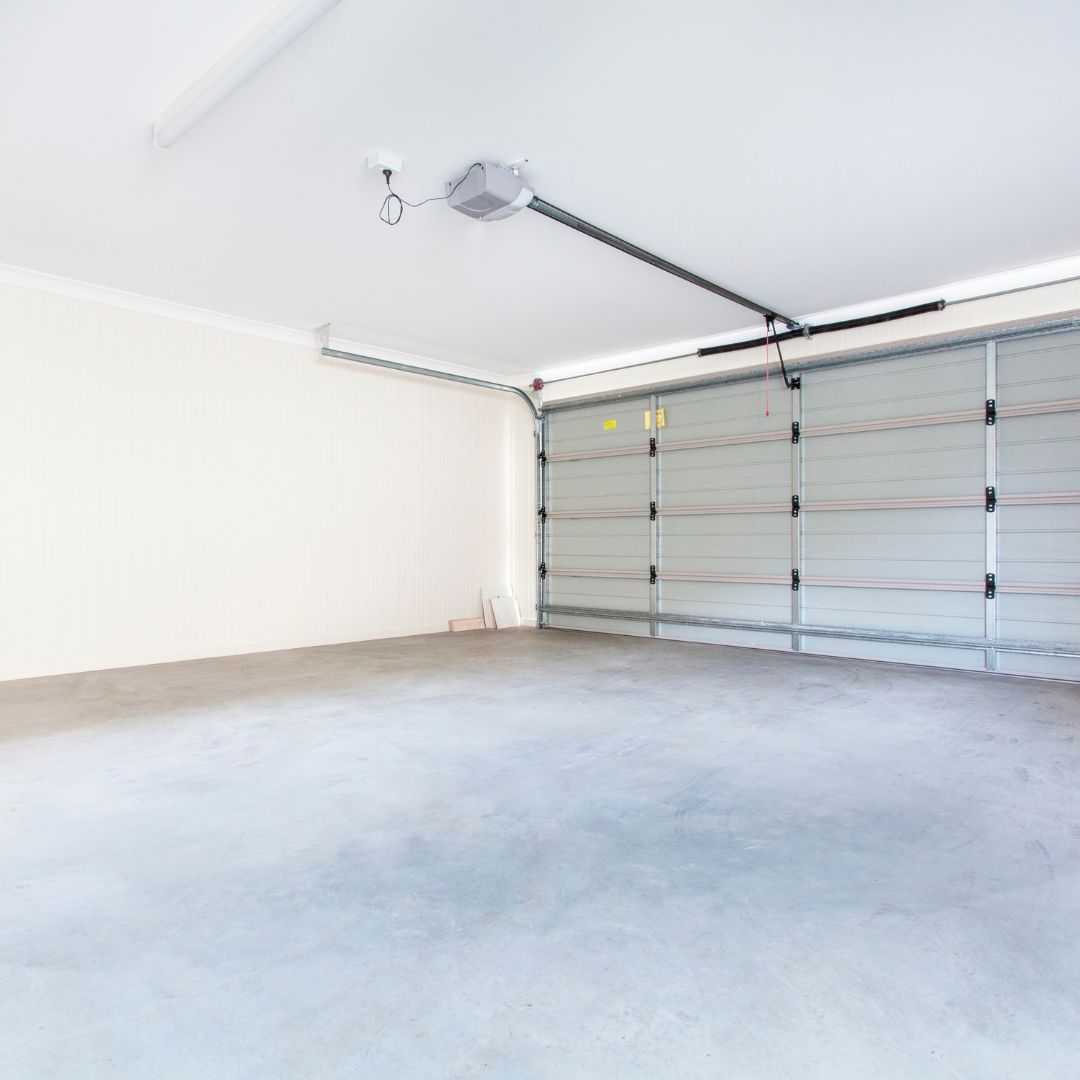Commercial garage interior