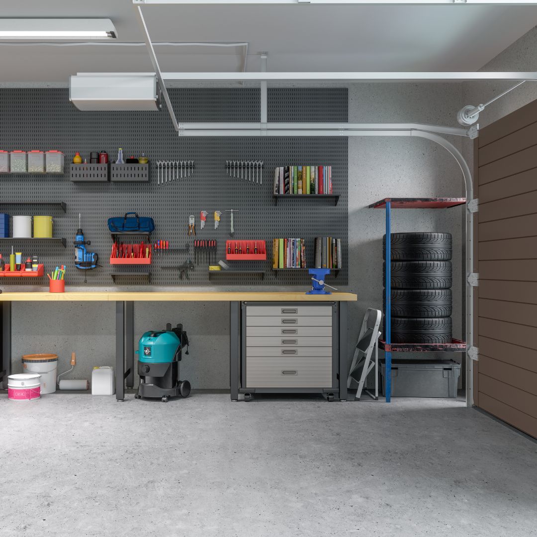 Tidy, pest-free garage
